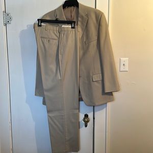 Haggar Beige Suit & Pants